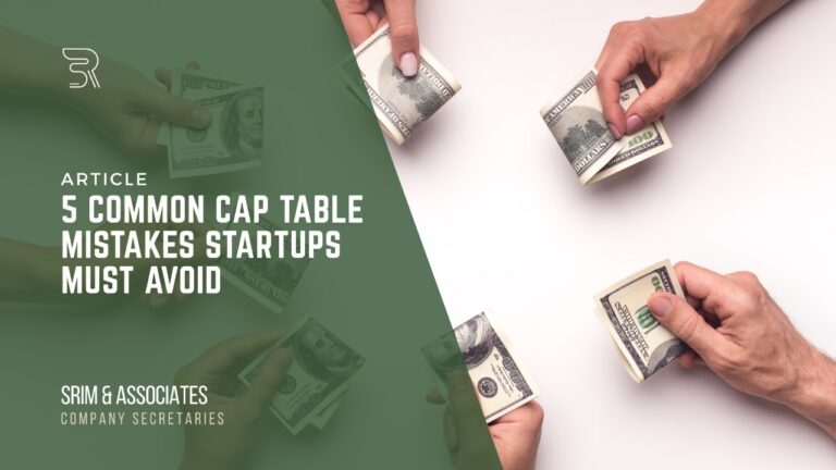 5 Common cap table mistakes startups must avoid.